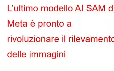 L’ultimo modello AI SAM di Meta è pronto a rivoluzionare il rilevamento delle immagini