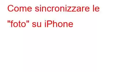 Come sincronizzare le 