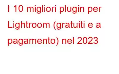 I 10 migliori plugin per Lightroom (gratuiti e a pagamento) nel 2023