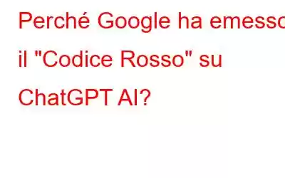 Perché Google ha emesso il 