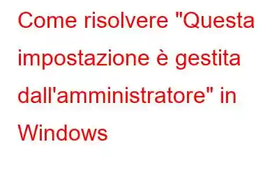 Come risolvere 