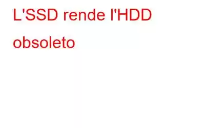 L'SSD rende l'HDD obsoleto