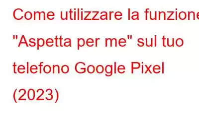 Come utilizzare la funzione 