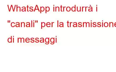 WhatsApp introdurrà i 