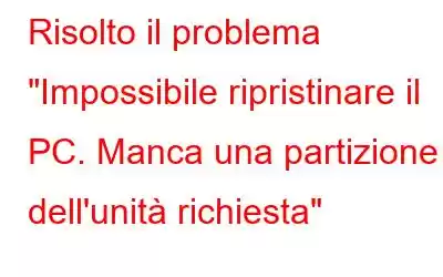 Risolto il problema 