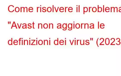 Come risolvere il problema 